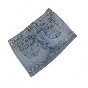 Old Navy Light Blue Denim Mini Skirt